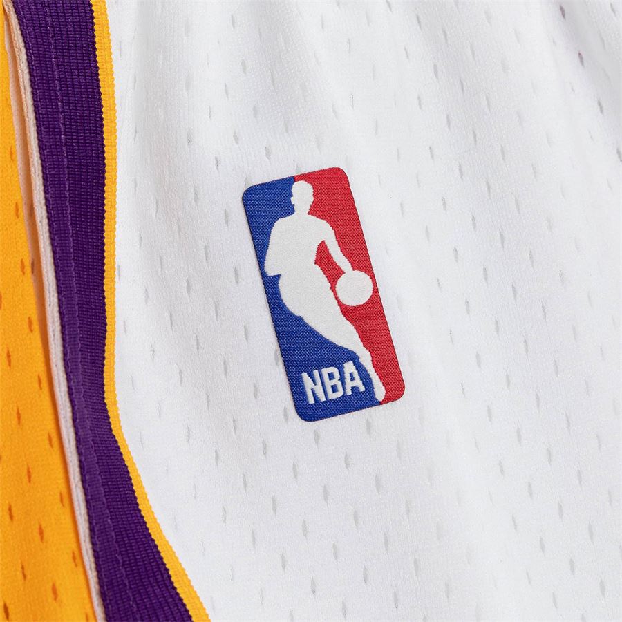 NBA Authentic Shorts Los Angeles Lakers 2009-10 shorts da uomo Mitchell & Ness | SMSHAC19184WHITE